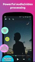 Night Video Player - voice amp تصوير الشاشة 1