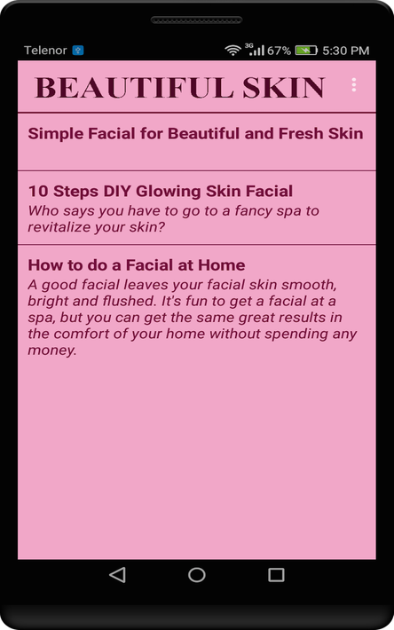 Facial for Fresh Skin screenshot 3