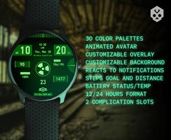 Atomic Tic Watch Face Affiche