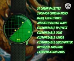 Dragon Radar Watch Face پوسٹر