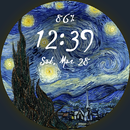 APK Starry Night Depth Watch Face