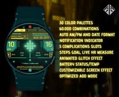 Poster Cyberpunk Watch Face