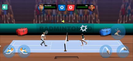 Badminton 2D capture d'écran 2