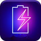 Cool phone battery Animation icône