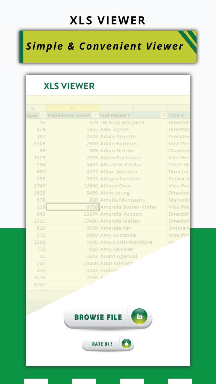Приложения для просмотра файлов xls на андроид. Xls viewer. Программы для чтения xlsx на андроид.