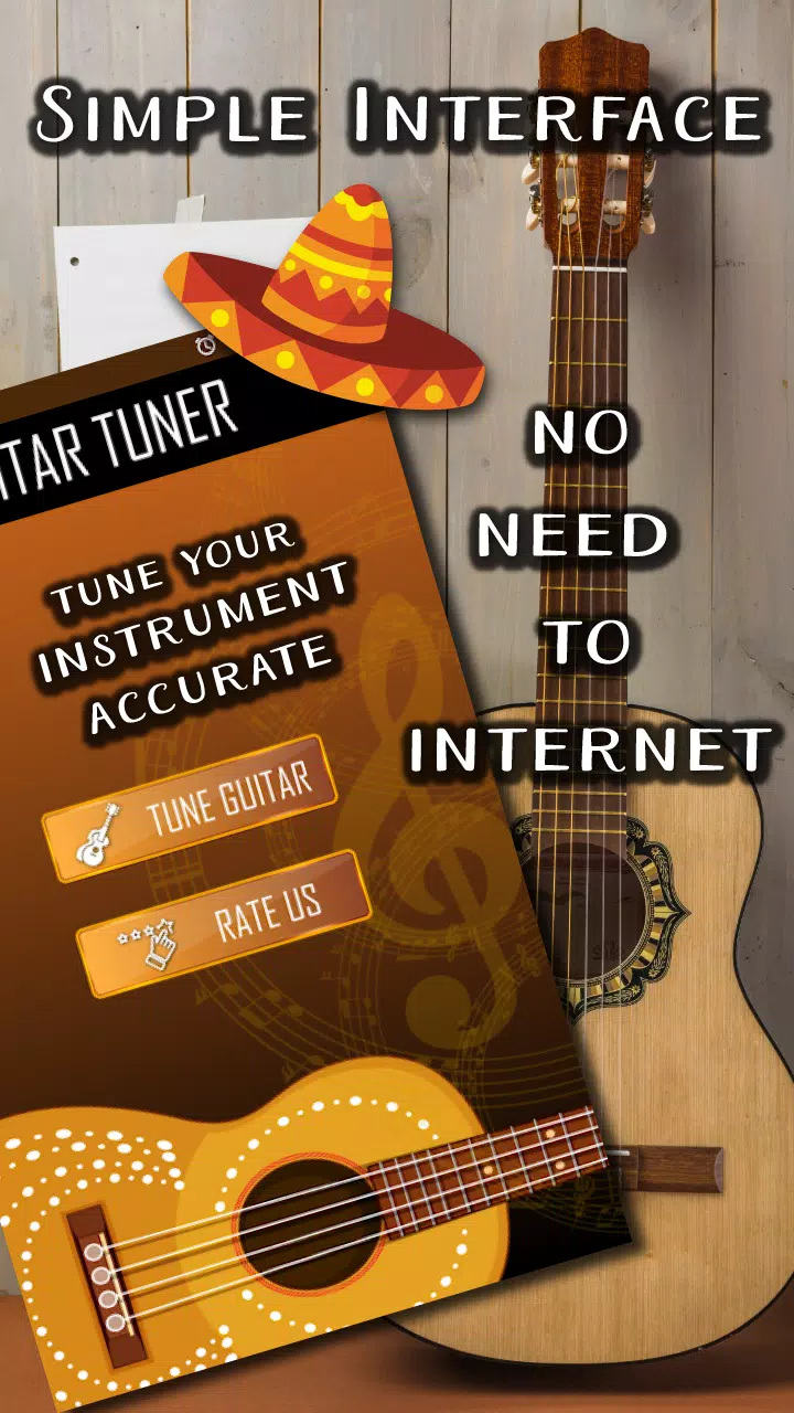 Accurate Guitar Tuner to Set Strings pour Android - Téléchargez l'APK
