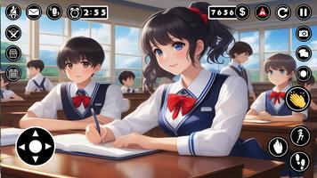 Anime High School Girl Love 3D screenshot 2