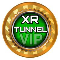 XR TUNNEL VIP الملصق