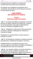 Código Laboral Dominicano screenshot 1