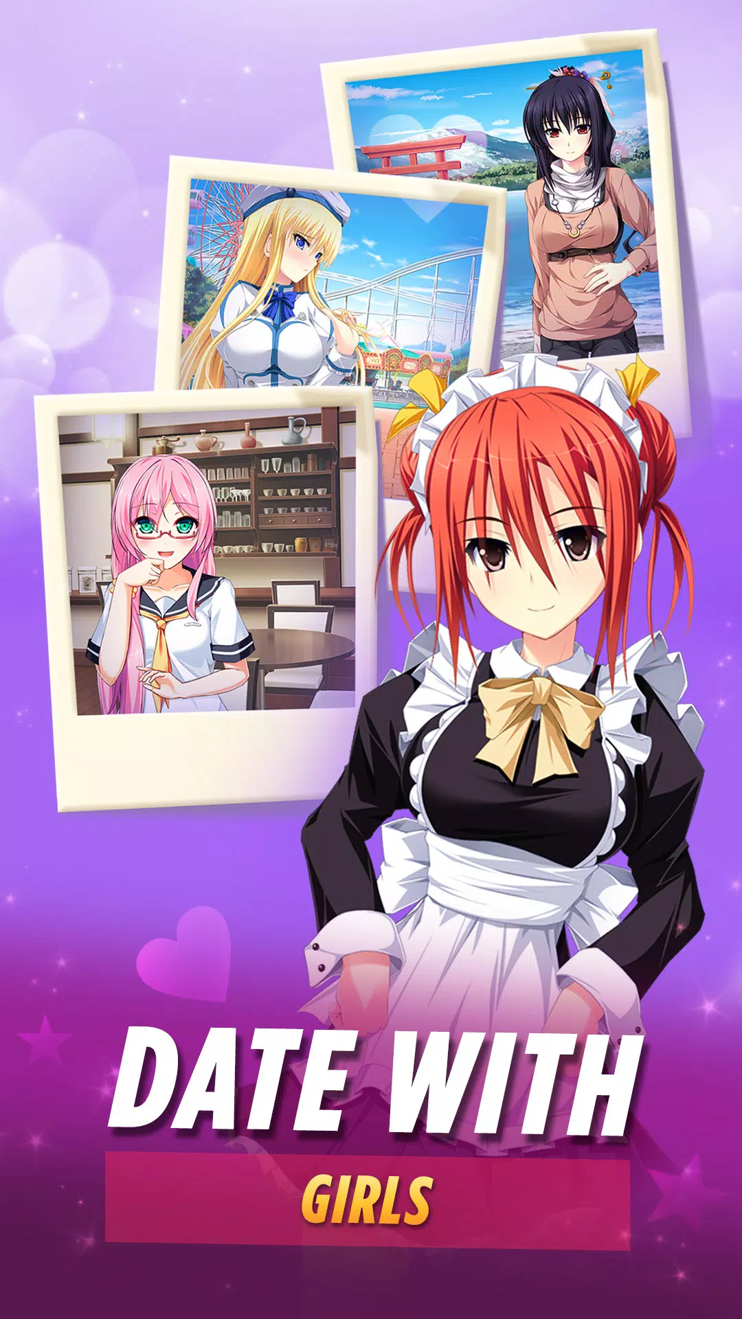 🔥 Download Sakura girls Pro Anime love novel 0.12 [Mod Money] APK MOD. A  colorful anime-style dating simulator 