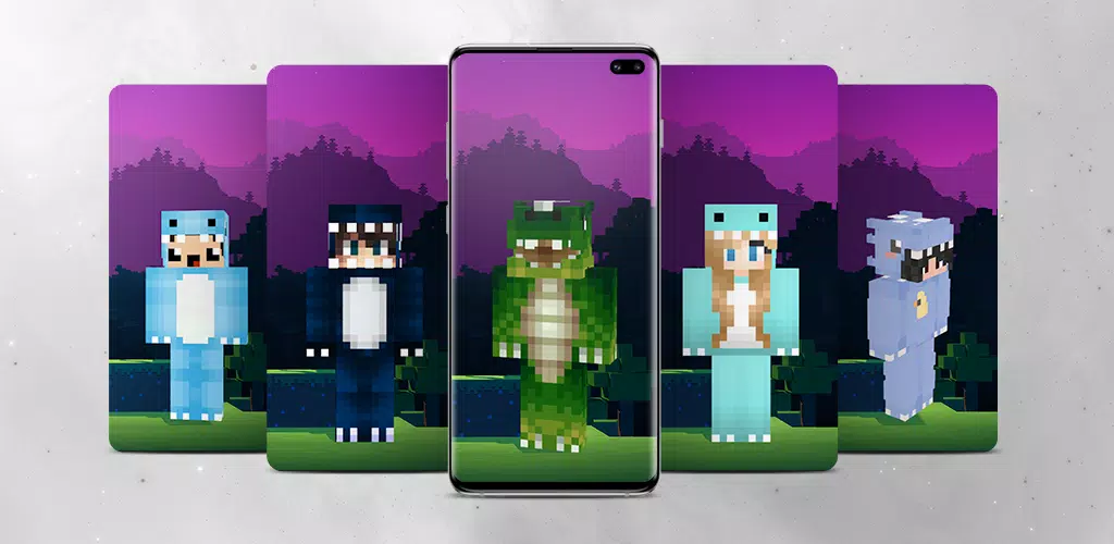 chrome dino ~  Minecraft Skin