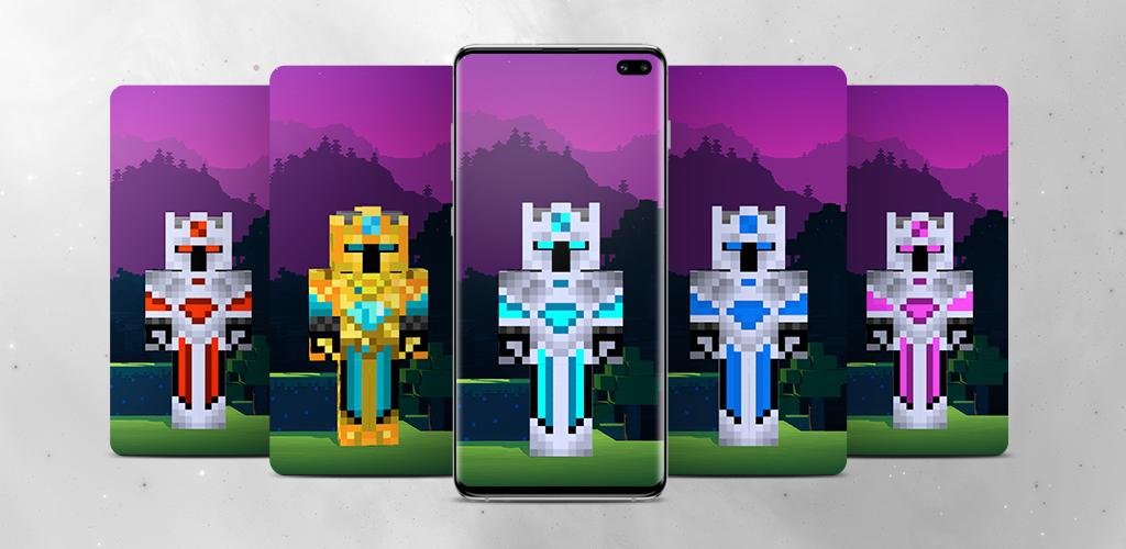 Скачать Frost Diamond Minecraft Skin APK Для Android