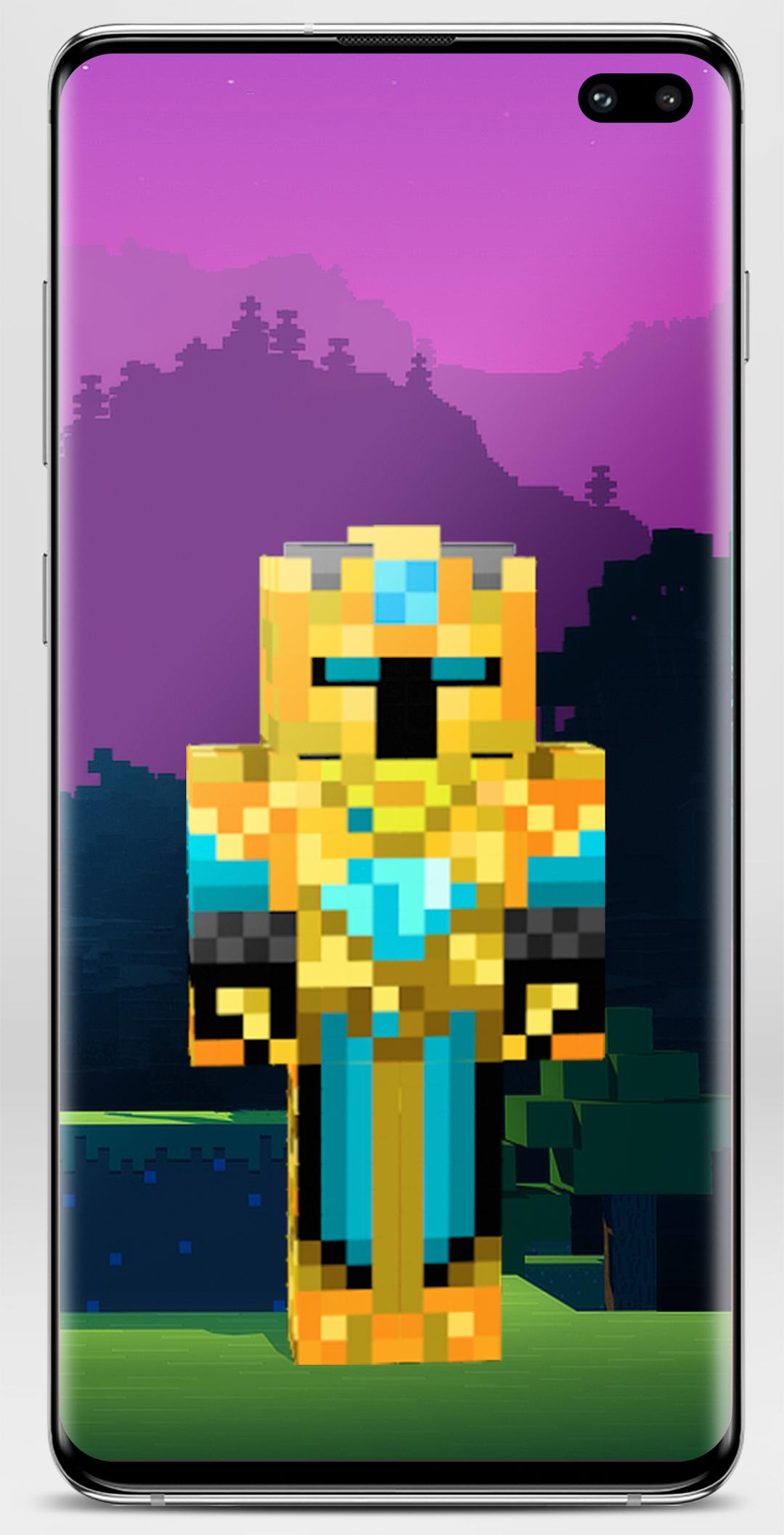 Скачать Frost Diamond Minecraft Skin APK Для Android