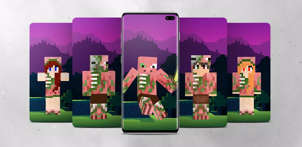 Zombie Pigman Minecraft Skins For Android Apk Download