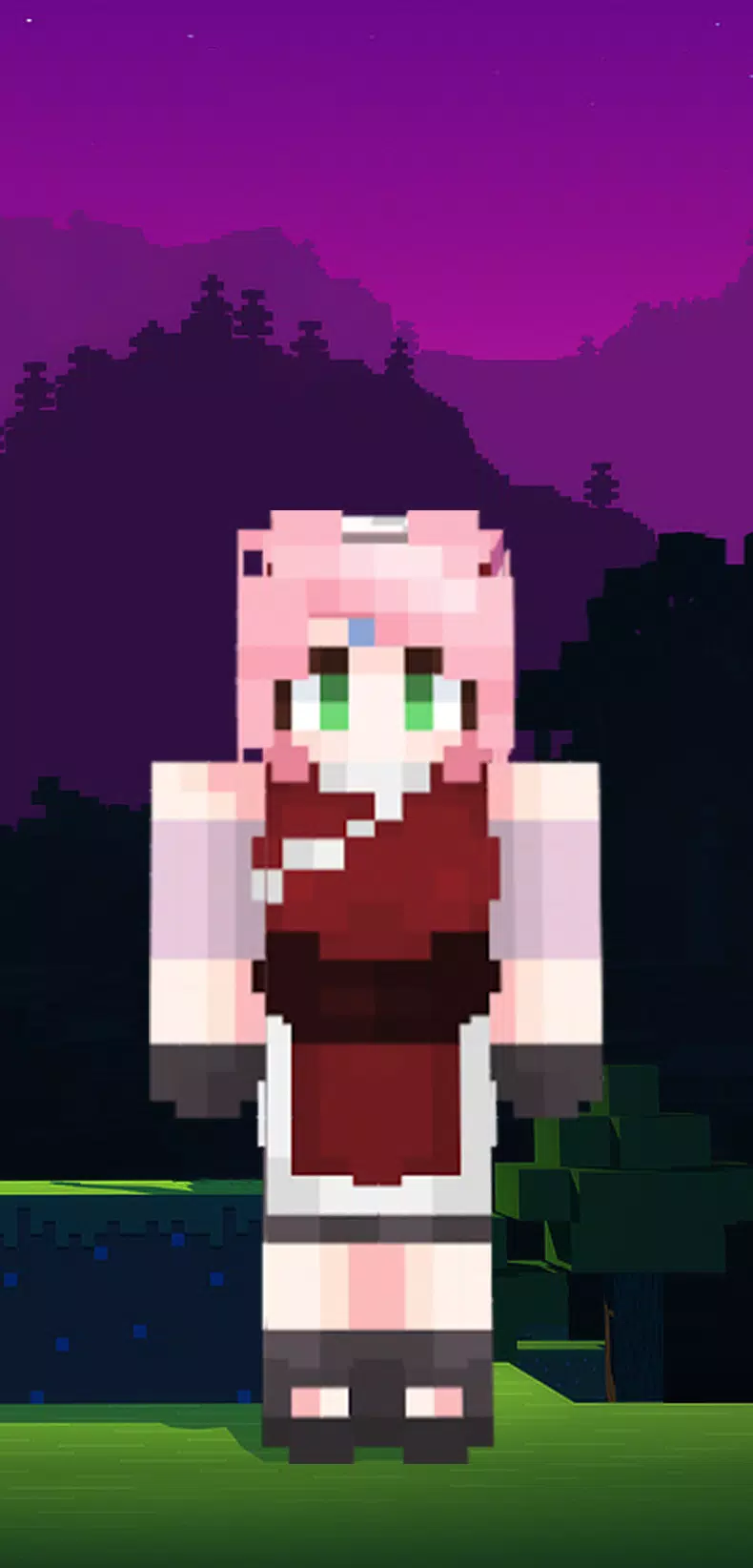Sakura Skin for Minecraft - Apps on Google Play