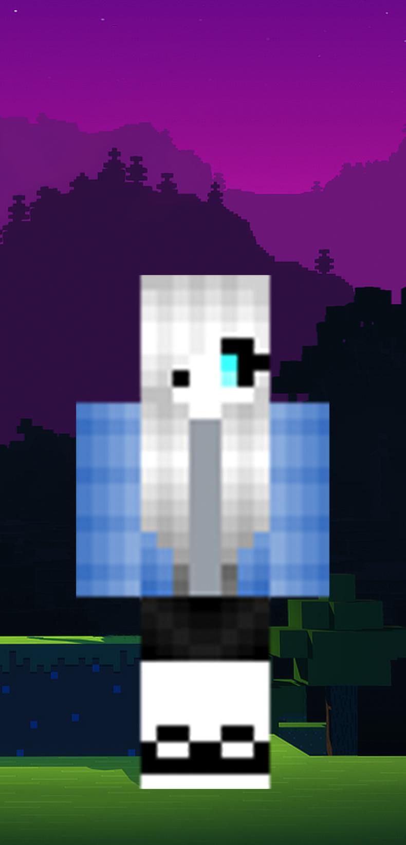 Dusttale Sans Minecraft Skin