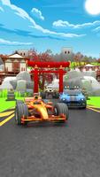 Racing Car 3D Affiche