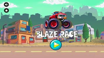 Race Game Blaze Monster Affiche