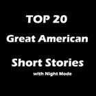Top 20 Great  Short Stories with night mode أيقونة