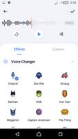 Super Voice Changer - Effect for Editor, Recorder capture d'écran 1