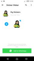 Sticker Maker - Stickers Make for WhatsApp پوسٹر