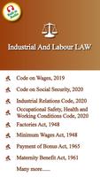 Industrial And Labour Laws Plakat