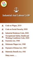Industrial And Labour Laws poster