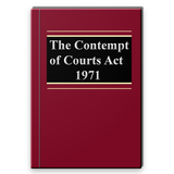 Contempt of Courts Act 1971 icon