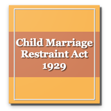Child Marriage Restraint Act ícone