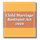 Child Marriage Restraint Act-icoon