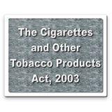 COTPA 2003 : Cigarette & Other ícone