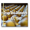 Drugs and Cosmetics Act 1940 icône