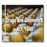 Drugs and Cosmetics Act 1940 أيقونة
