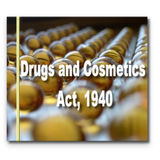 Drugs and Cosmetics Act 1940 आइकन