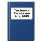 Indian Telegraph Act 1885 icône