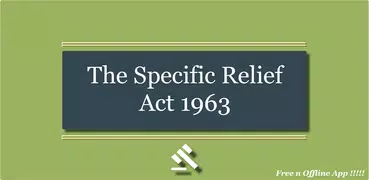 Specific Relief Act 1963