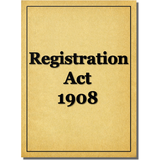 Registration Act 1908