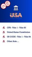 Constitution, CFR, USCODE plakat