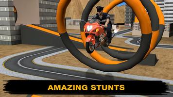 Racing Bike Stunt Simulator Poster