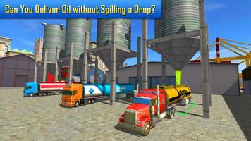 Öltanker Transporter LKW Simul Plakat