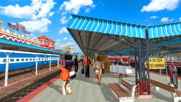 Simulateur de train indien Affiche