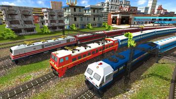 محاكي القطار الهندي Train Sim تصوير الشاشة 1