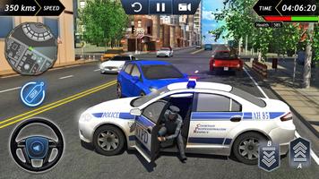 警察の車のシミュレータ- Police Car Simula スクリーンショット 2