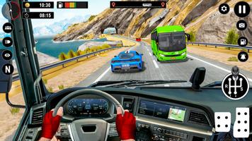 Racing in Bus - Bus Games 스크린샷 3