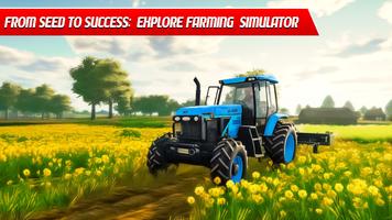 Tractor Farming Simulator Game capture d'écran 1