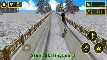 permainan skateboard terbalik screenshot 1