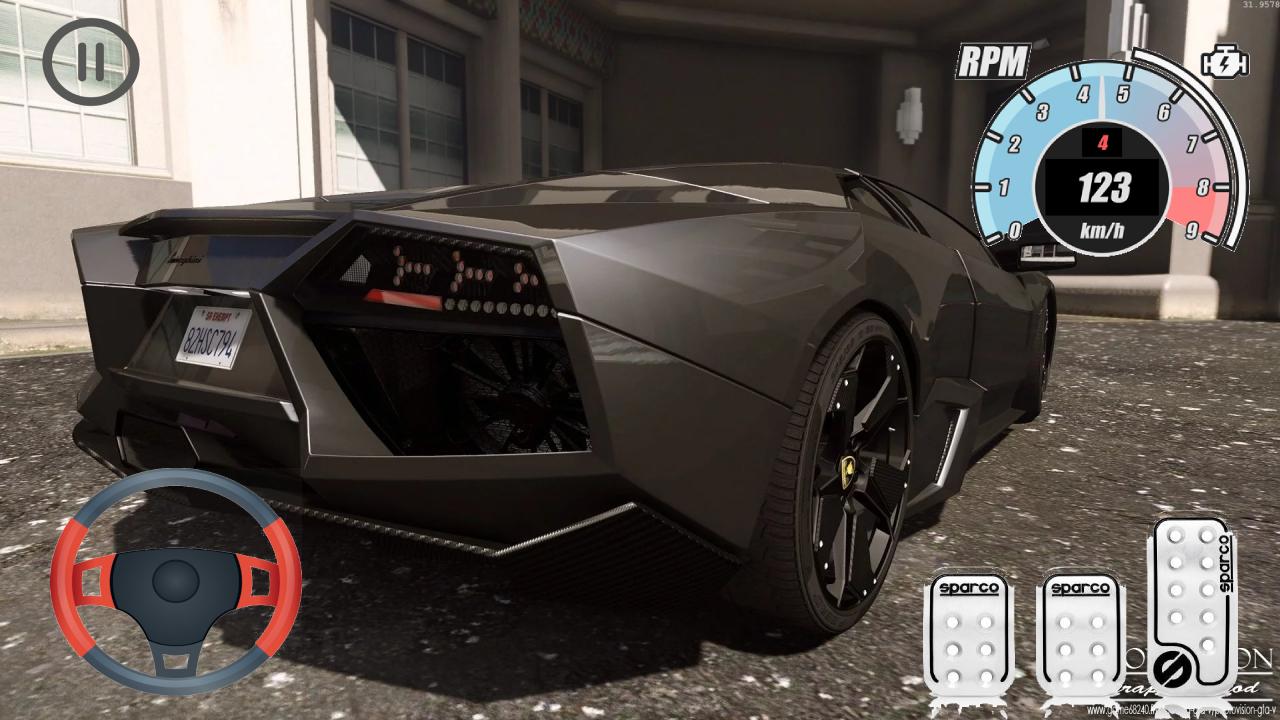 Racing Simulator Lamborghini Reventon APK for Android Download