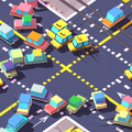 Stop and start 3d cars Game
