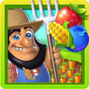 Ferme et Jardin: Récolte Mania Fruit match 3 jeu APK