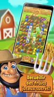 Ferme et Jardin: Récolte Mania Fruit match 3 jeu capture d'écran 1